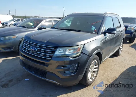 2016 Ford Explorer Xlt from USA, damaged, VIN 1FM5K7D88GGC01635